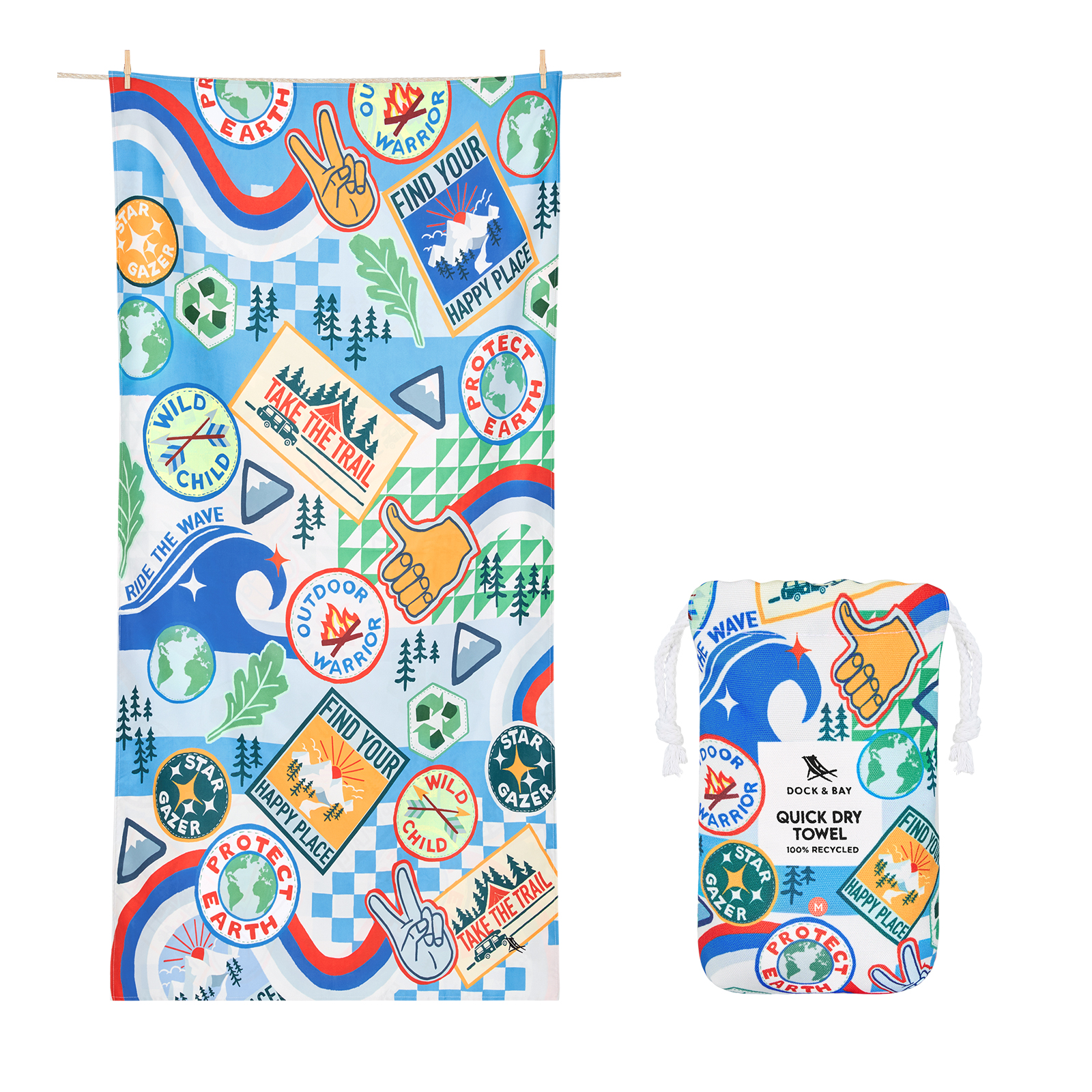 Towel KIDS M Into the Wild 