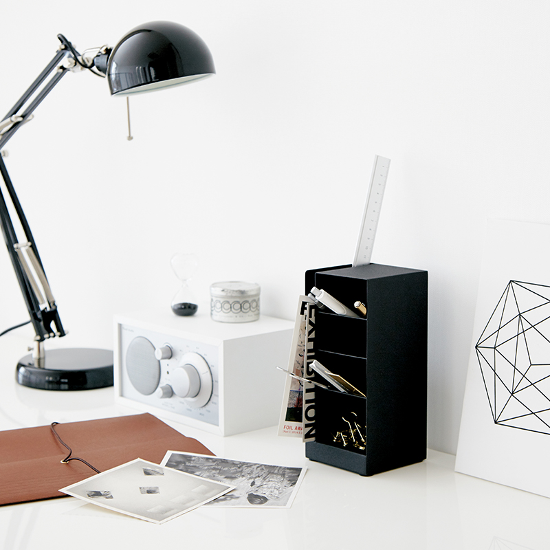 Schreibstifthalter TOWER PEN STAND schwarz