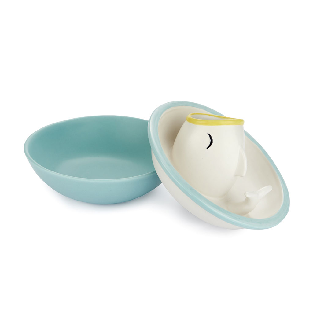 Snack-Schale HUNGRY FISH blau 