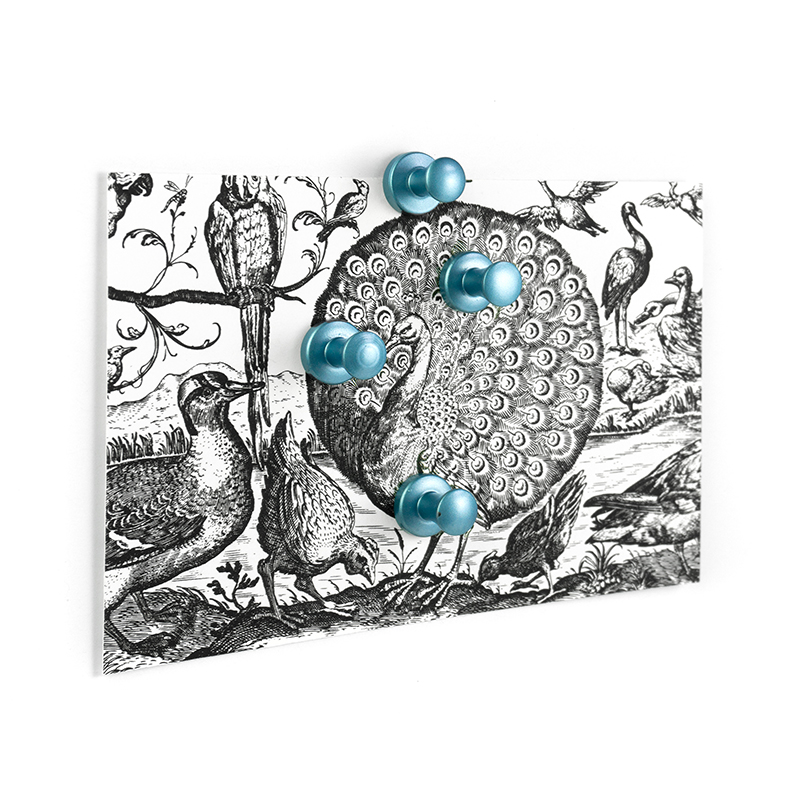Superstrong Magnets MINI-MAX 4er Set  blau