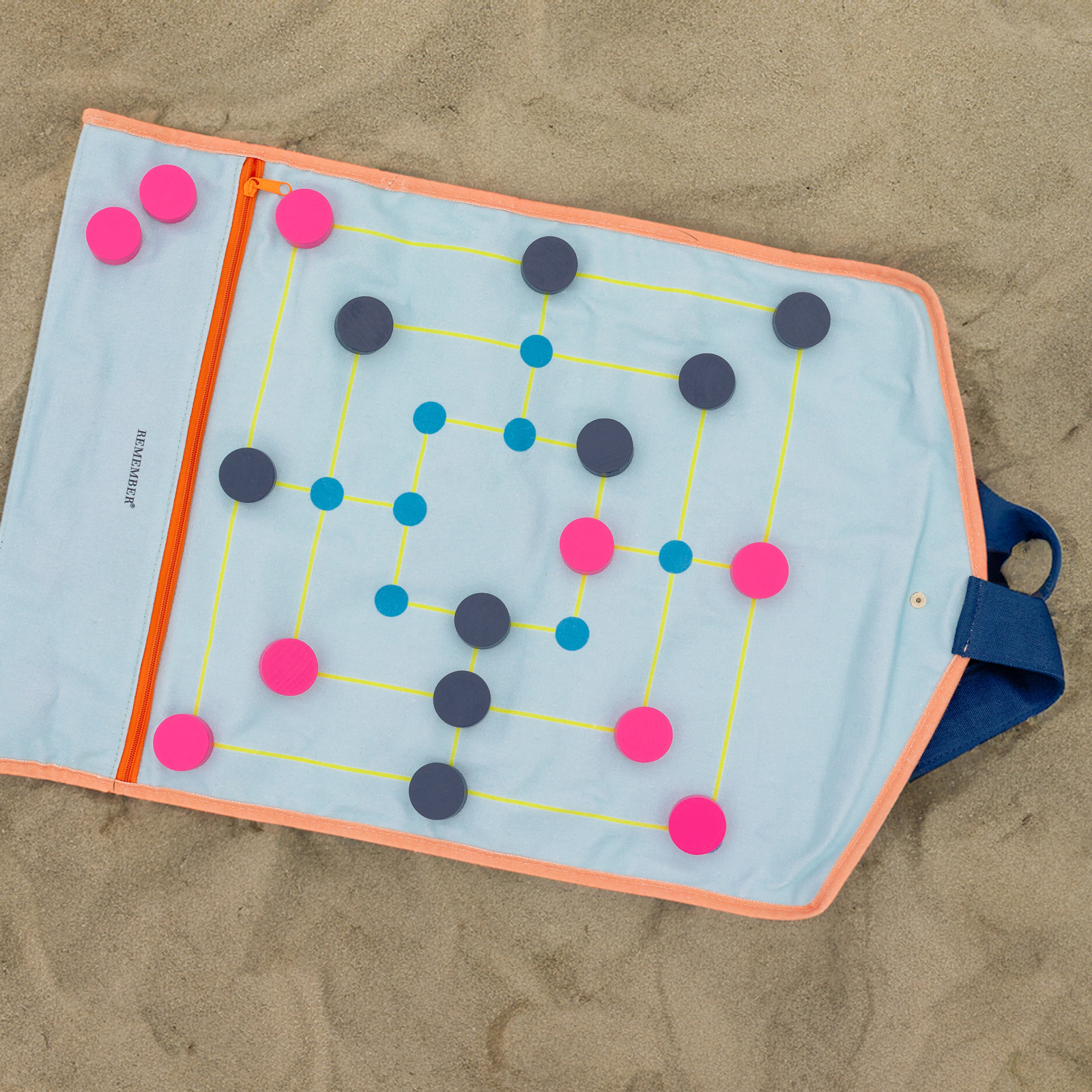 Textiles Brettspiel Roll-Up 