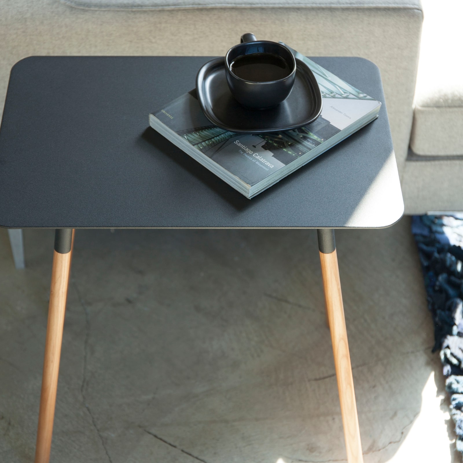 Beistelltisch PLAIN schwarz 