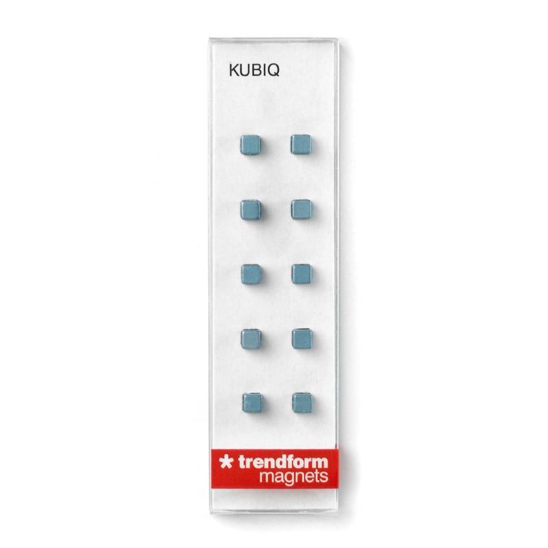 Magnete KUBIQ 10er Set blau 