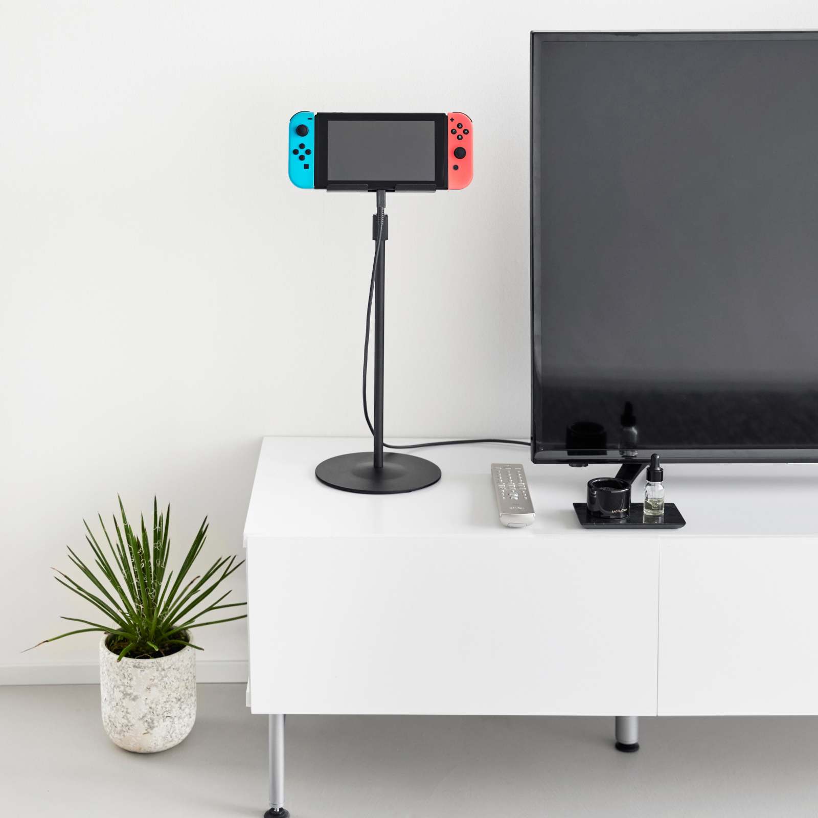 Höhenverstellbarer Tablet-Ständer SMART schwarz 