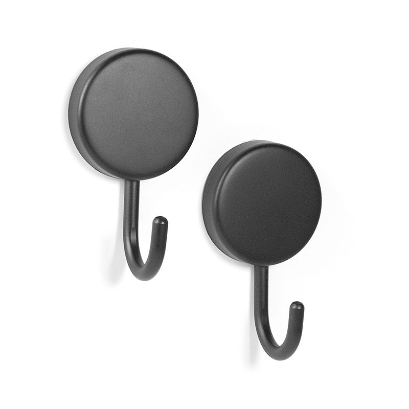 Magnethaken BLACK MAMBA 2er Set schwarz 