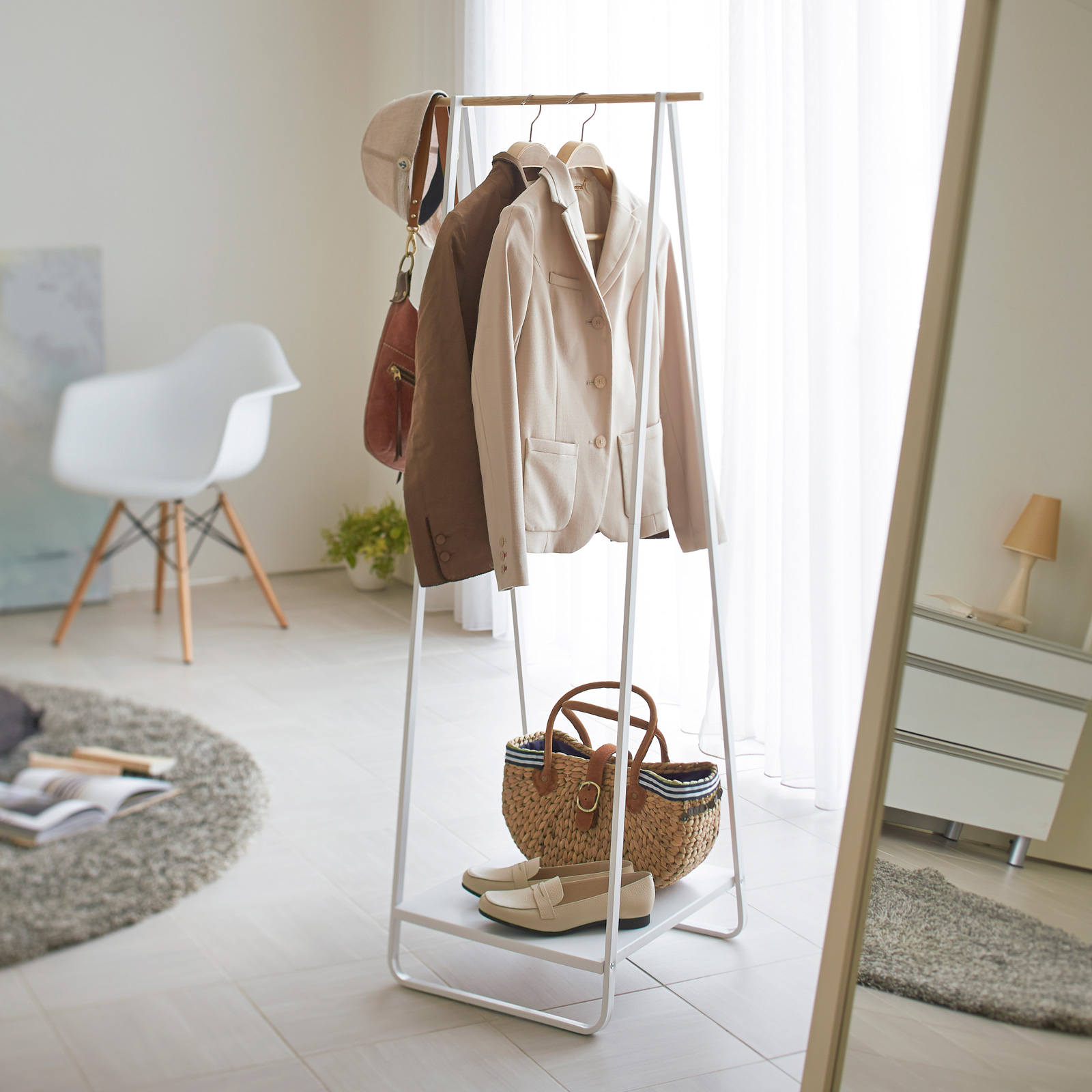 Garderobe TOWER weiss 