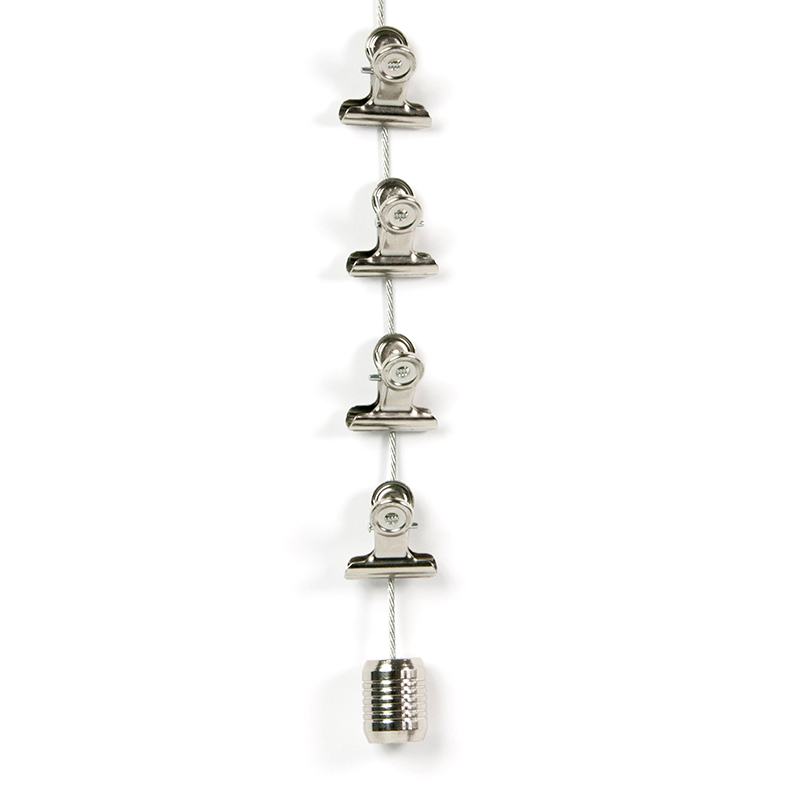 Fotoleine CLIPS 8 Magnete / 150 cm 