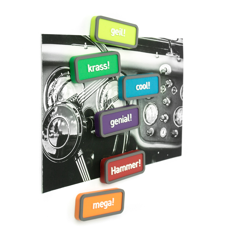 Expression-Magnete MOTIVATION deutsch 6er Set 