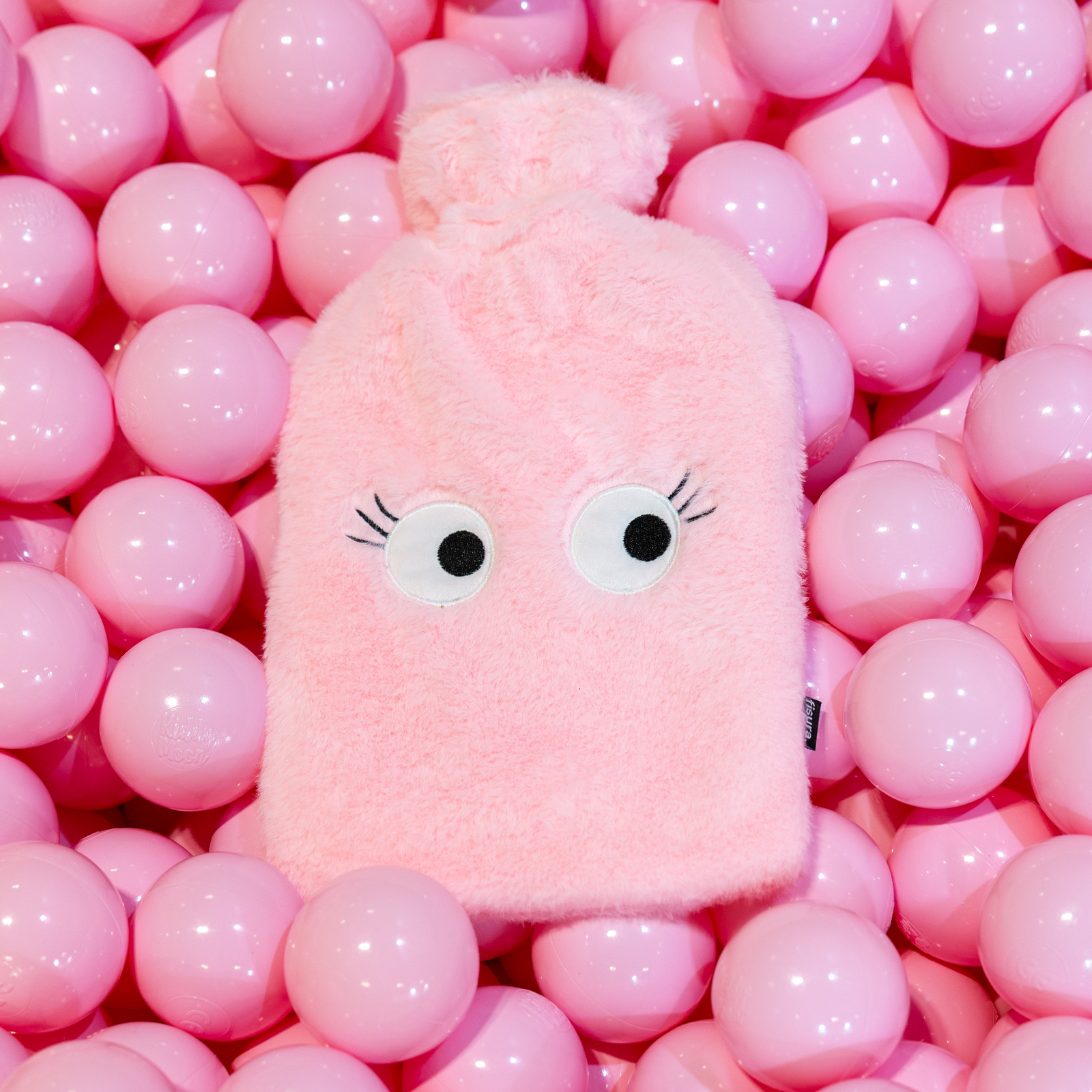 Wärmeflasche EYES pink 