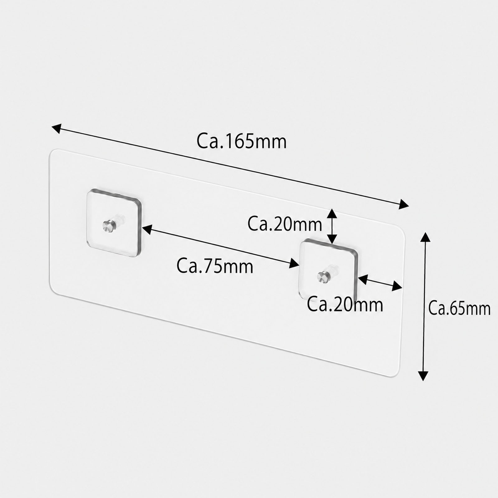 Klebehaken - Ersatzhaken Film Hook für YA05433,YA05434