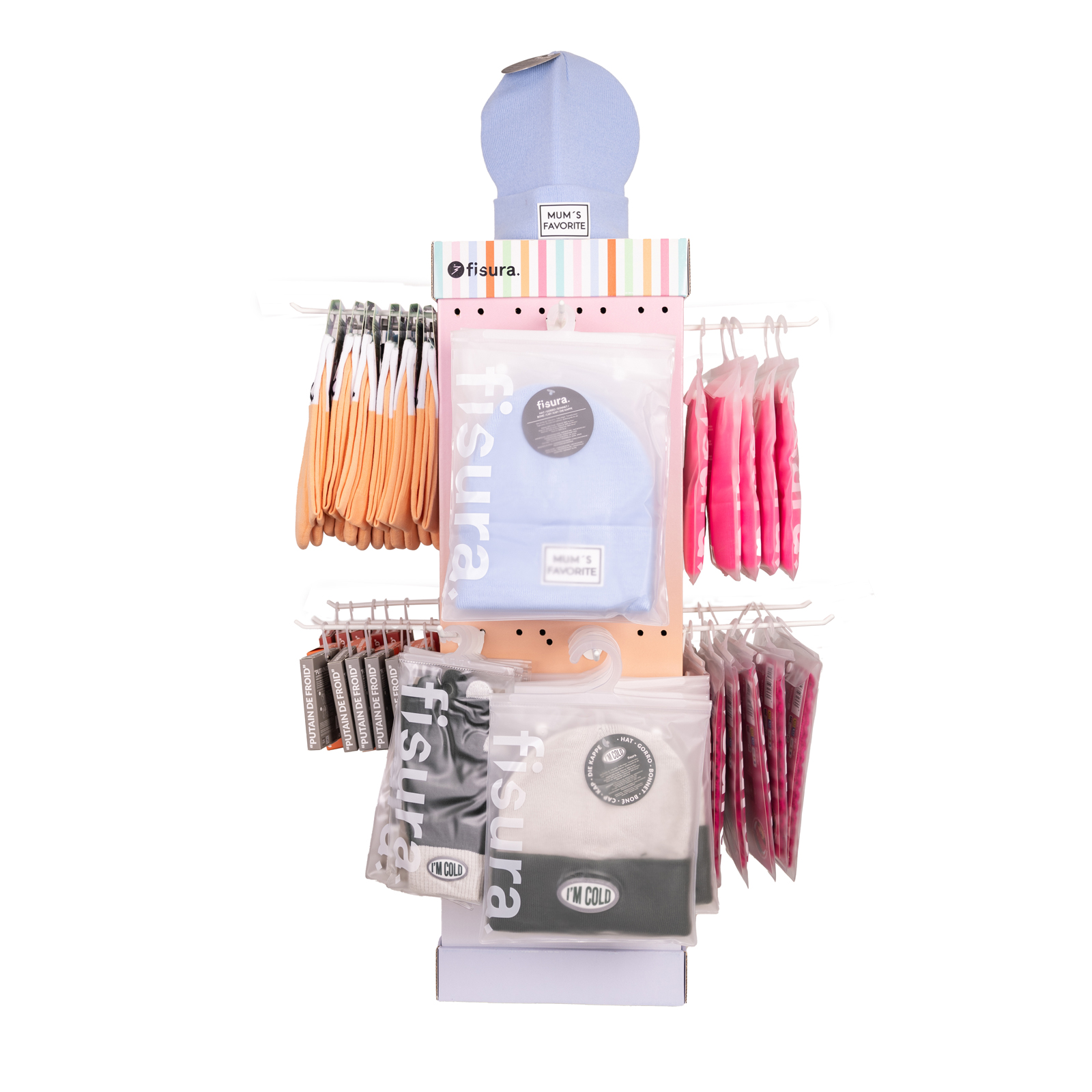 Multi-Product Display large (Hand Fans)  192 Hand Fans