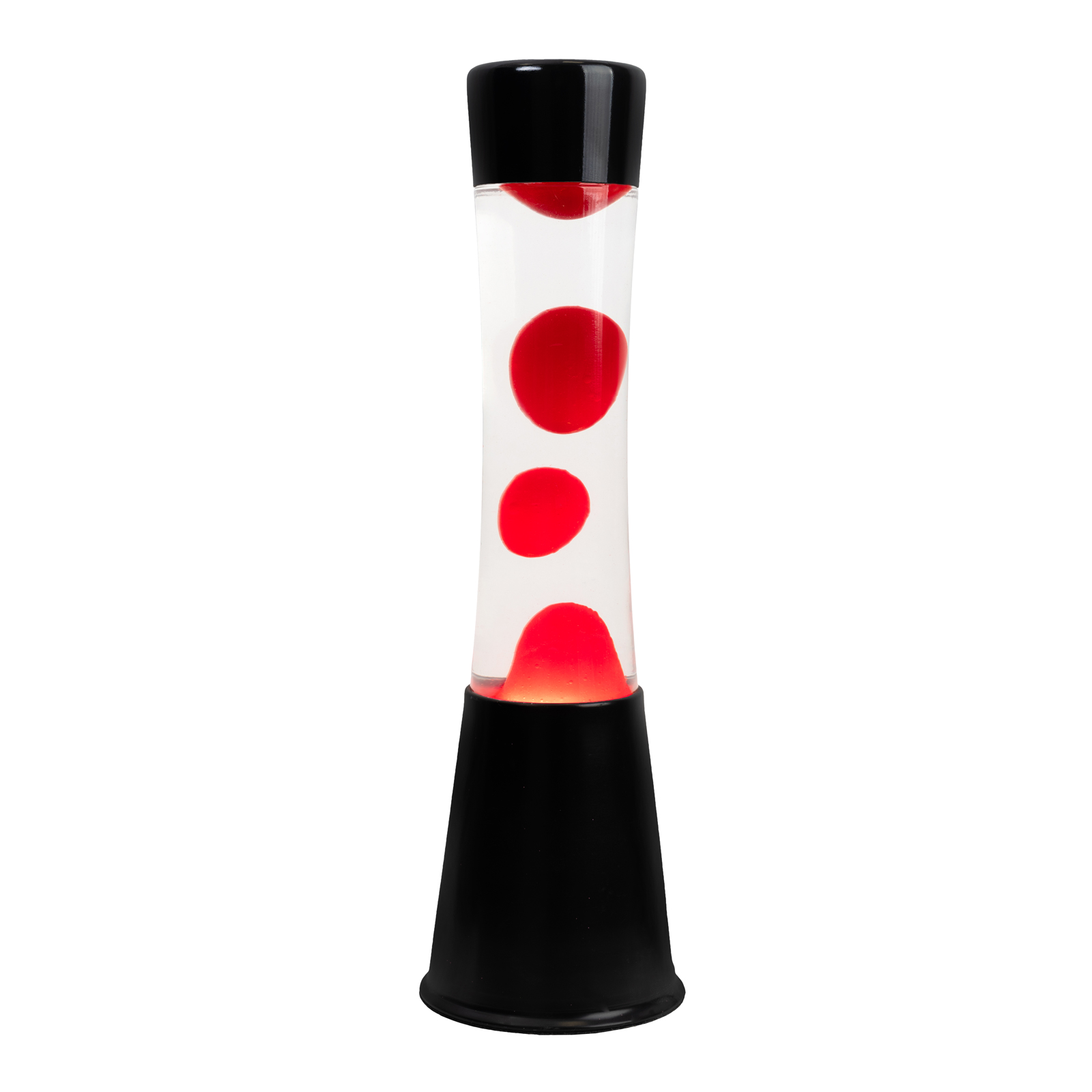 Lava Lamp TOWER Red Black Base 