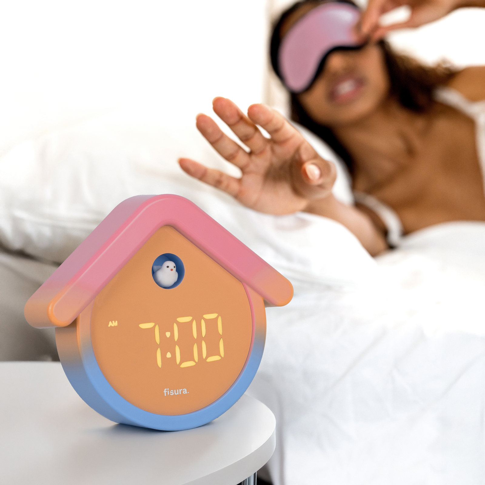 CUCKOO DIGITAL CLOCK gradient 