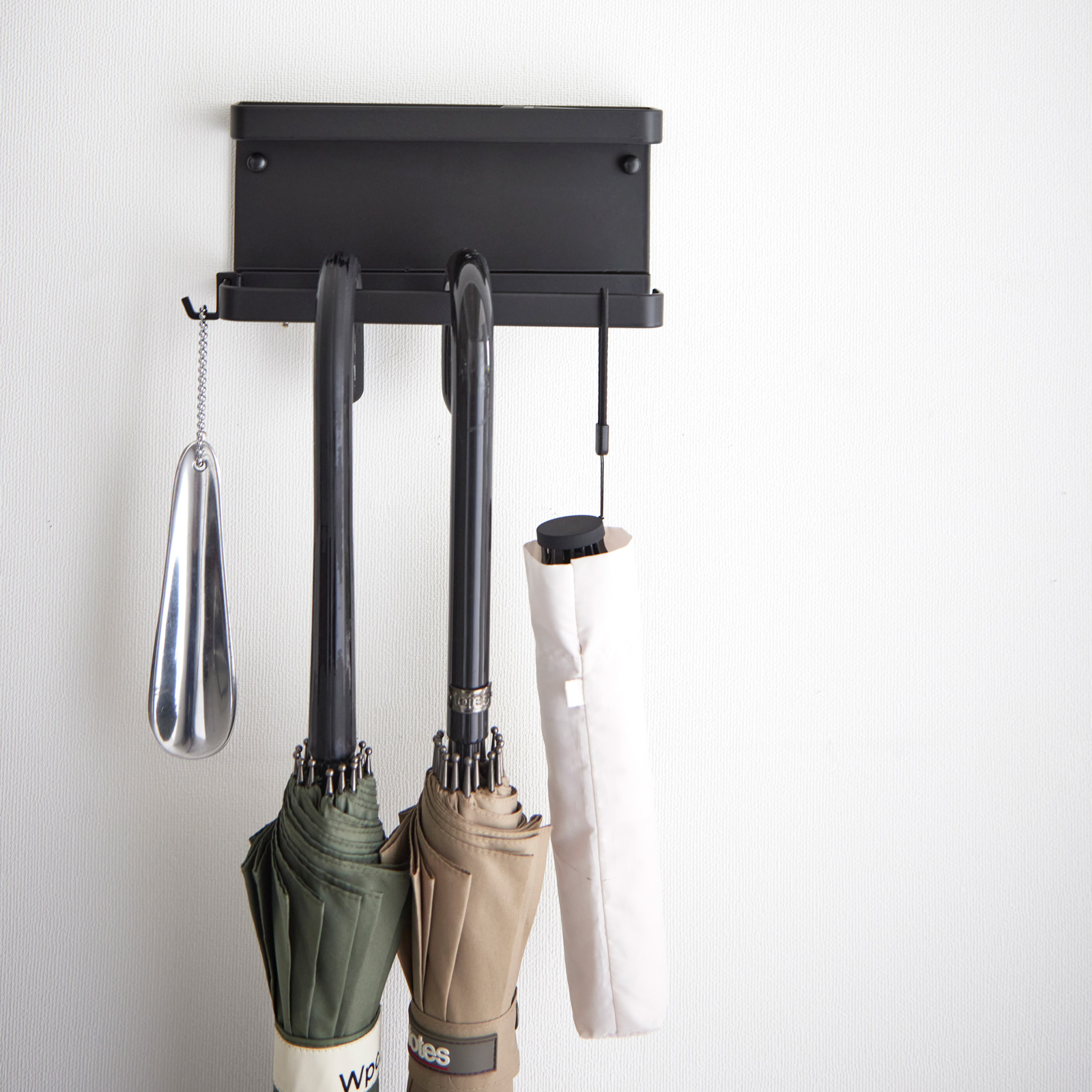 Schirmhalter/Ablagefach SMART schwarz 