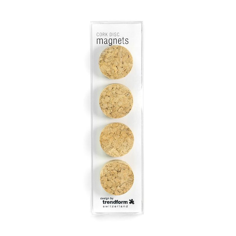 Magnete CORK DISC 4er Set braun 