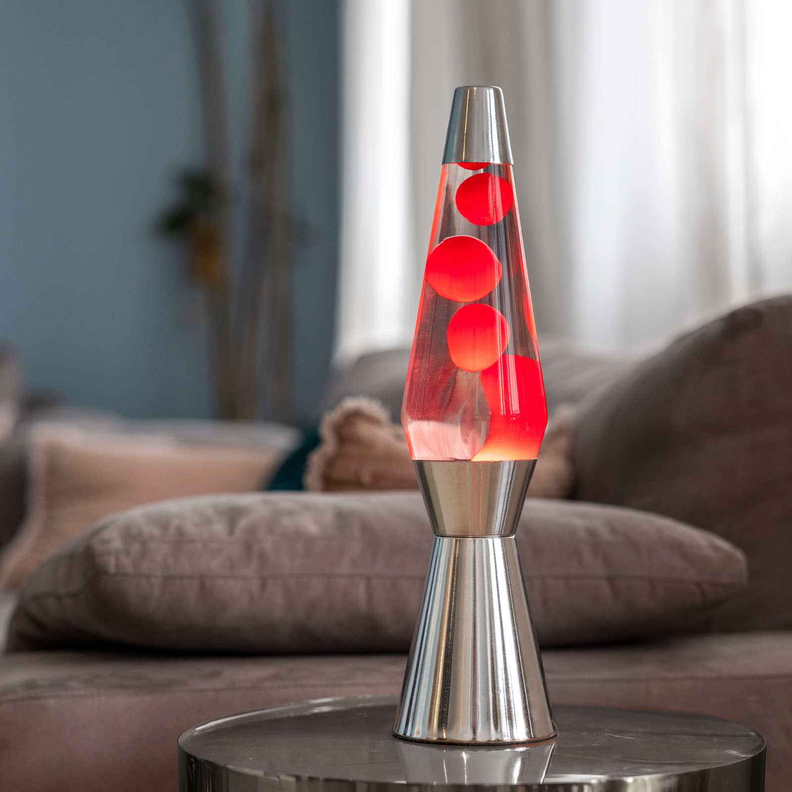 Lava Lamp BULLET red 
