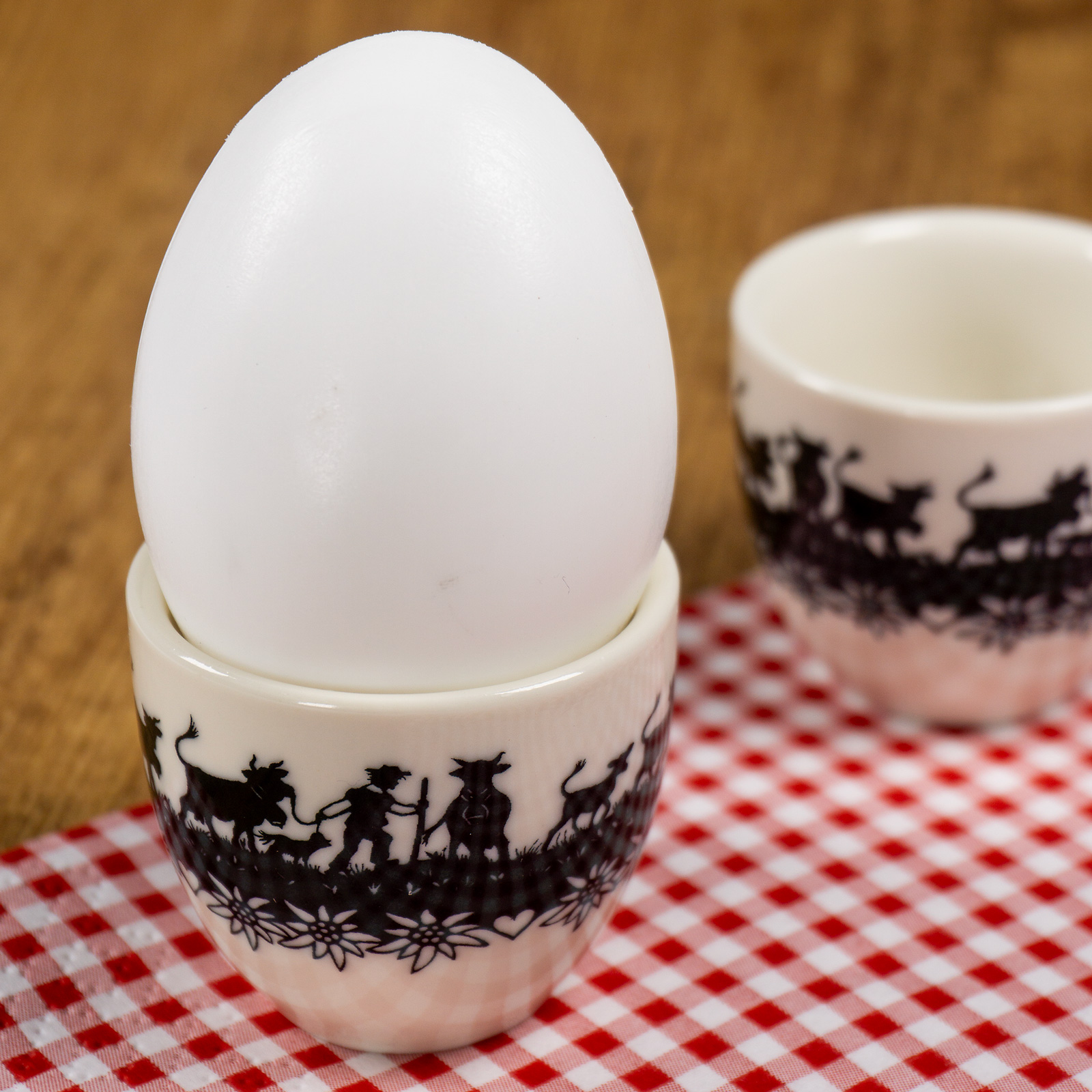Eierbecher SWISS TRADITION 4er Set 
