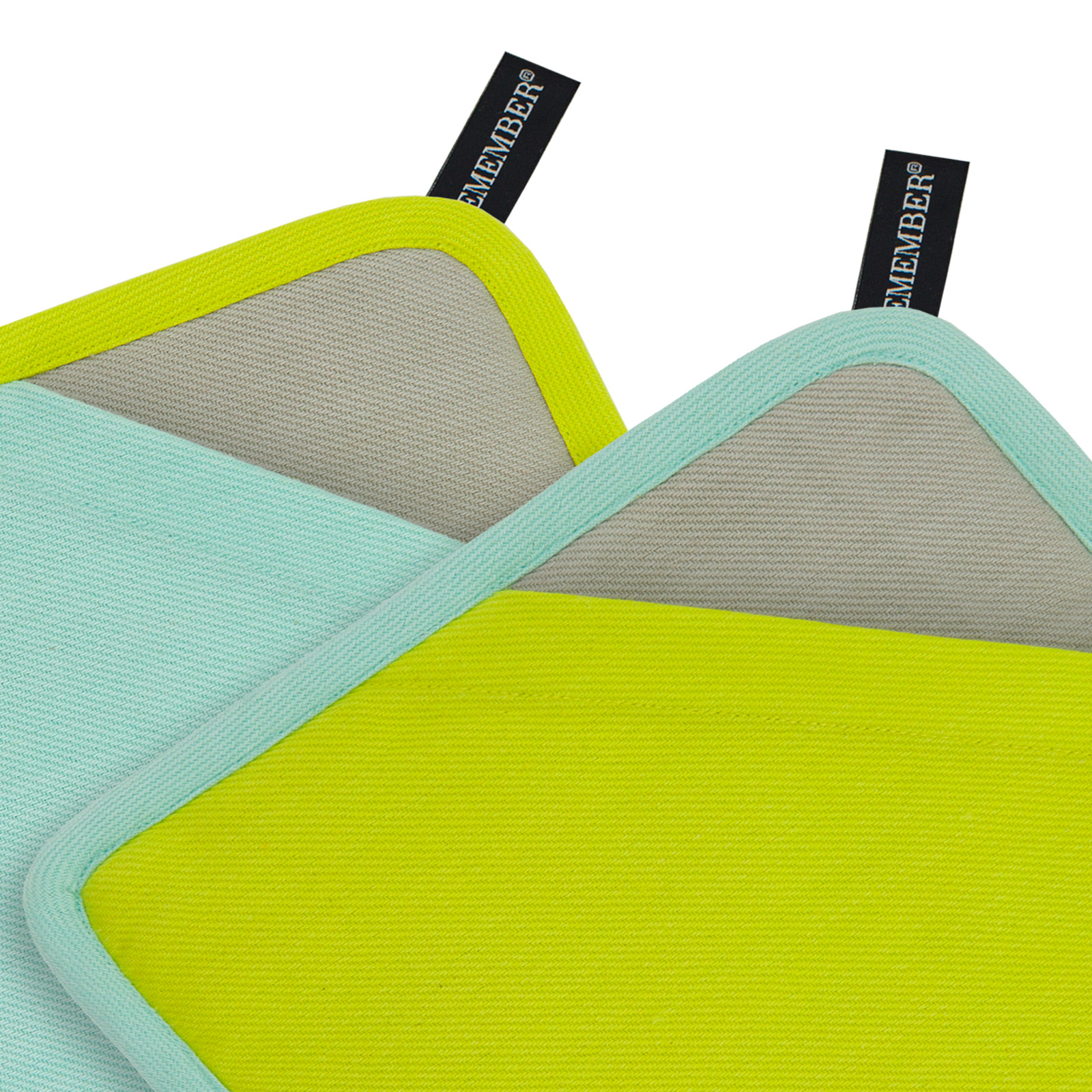 Topflappen 2er Set Lemon 