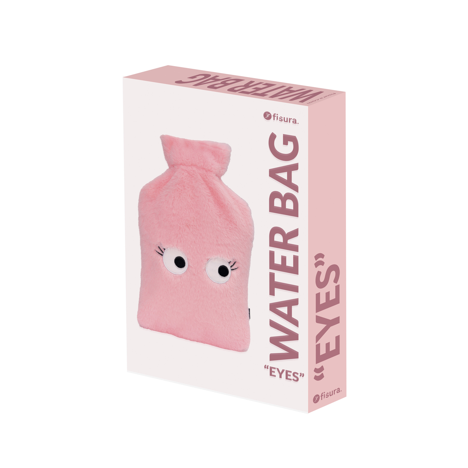 Wärmeflasche EYES pink 