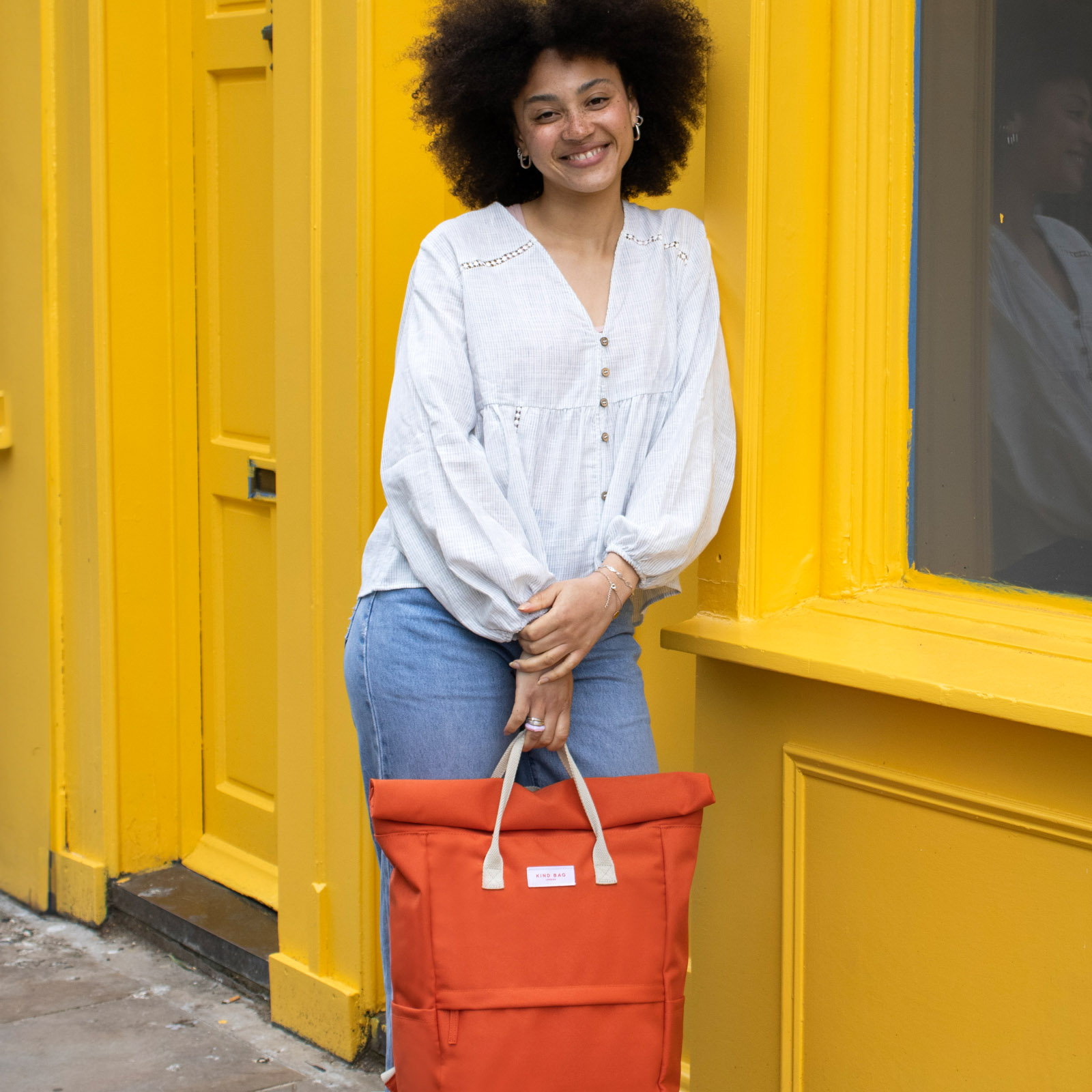 Large Backpack 23L Burnt Orange 