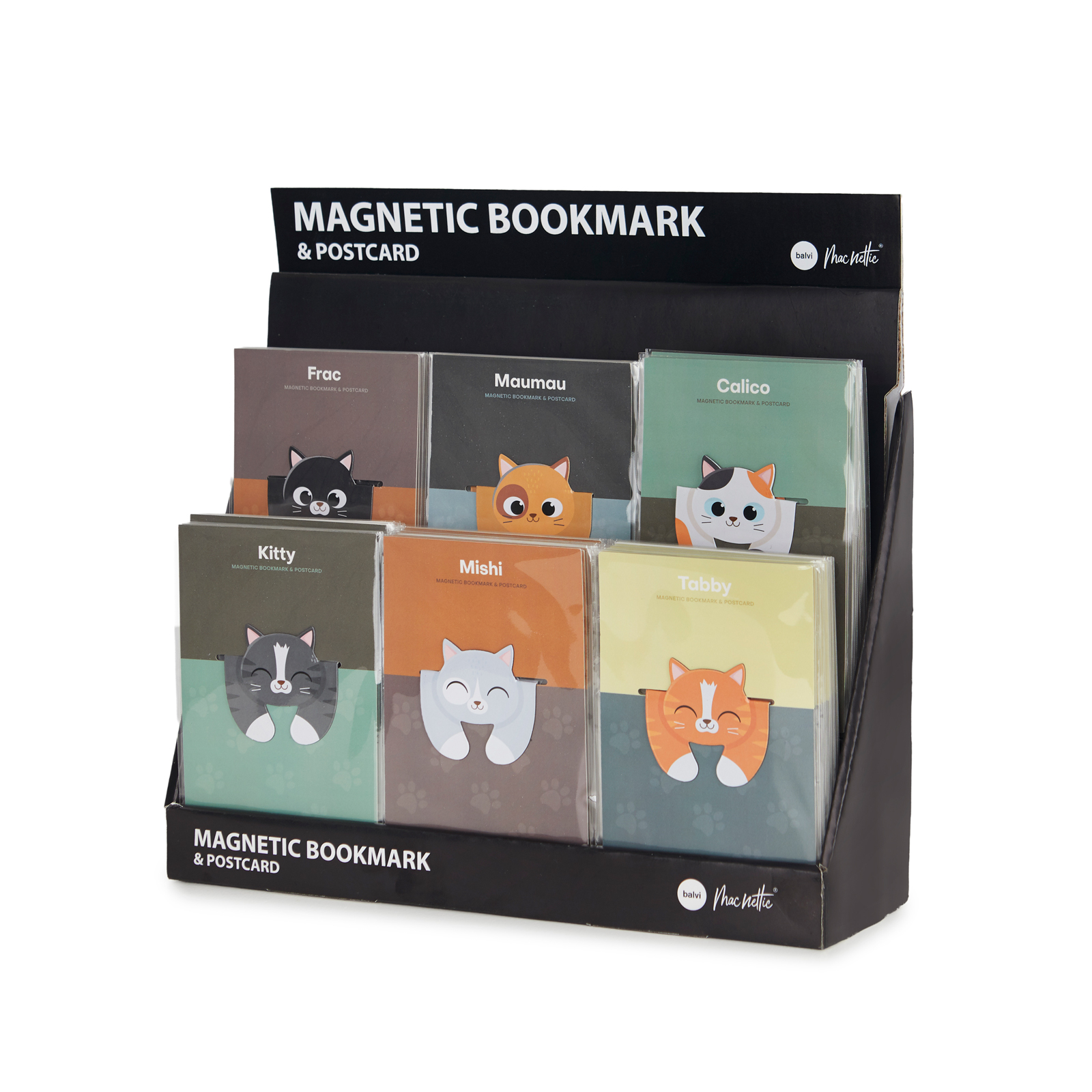 Macnettic display (72 PCS.) leer (6X12 PCS.)