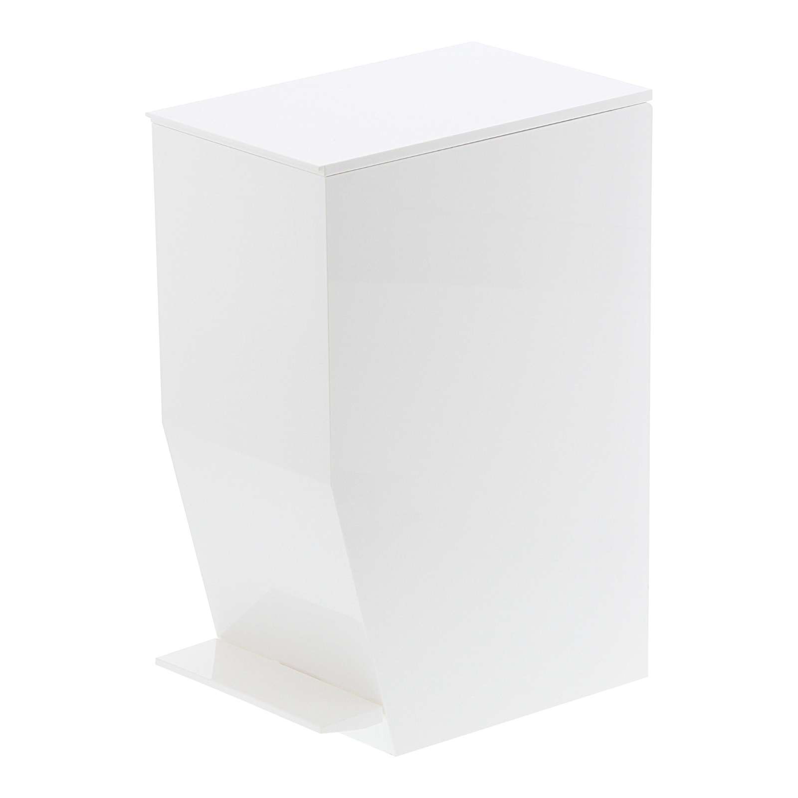 Mülleimer mit Tretfunktion TOWER weiss 