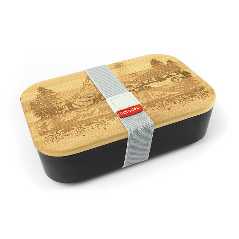 Lunchbox 2.0 SWISS TRADITION schwarz 