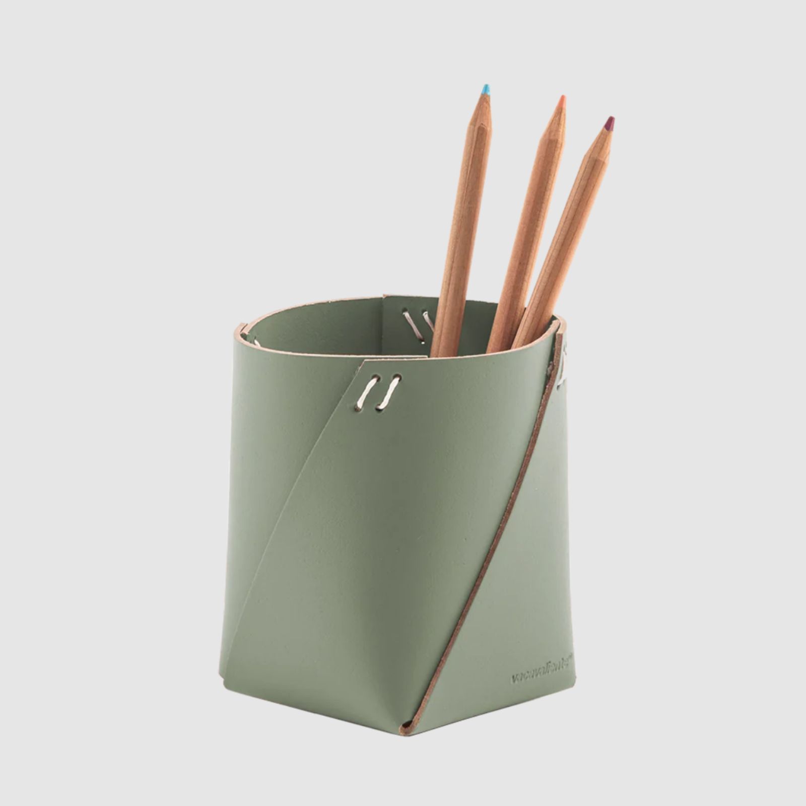 Ruca Pencil Holder Sage Green 