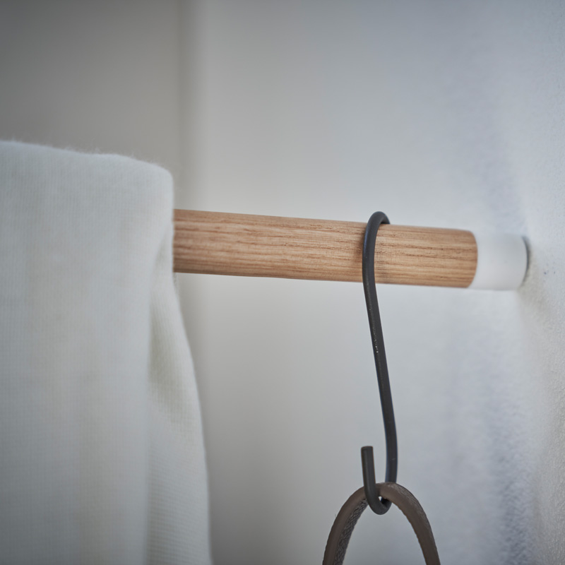 Garderobe CORNER TOWER weiss 