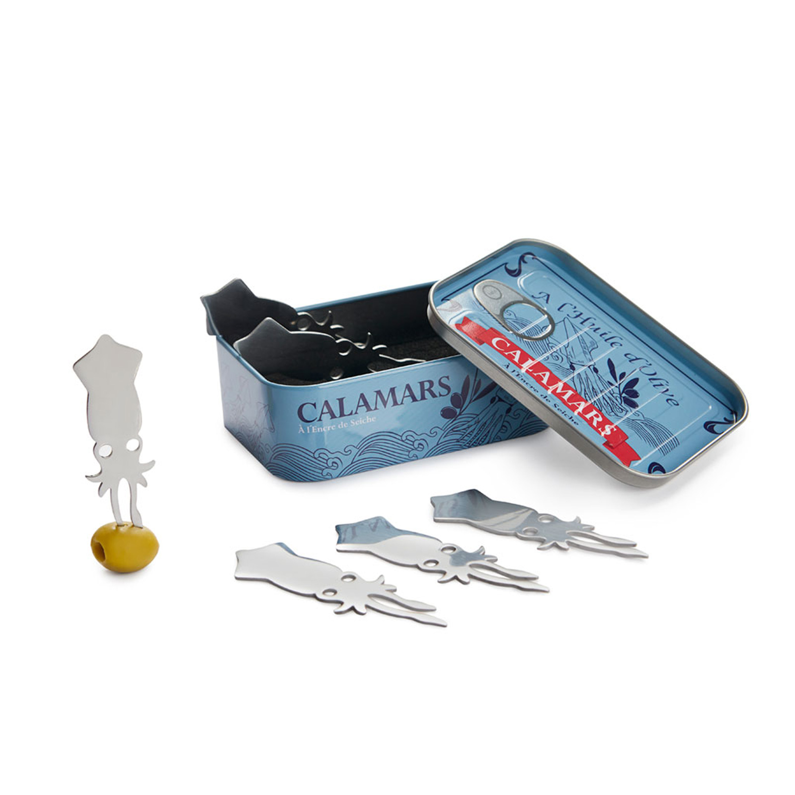 Party Forks CALAMARES 6er assortiert 