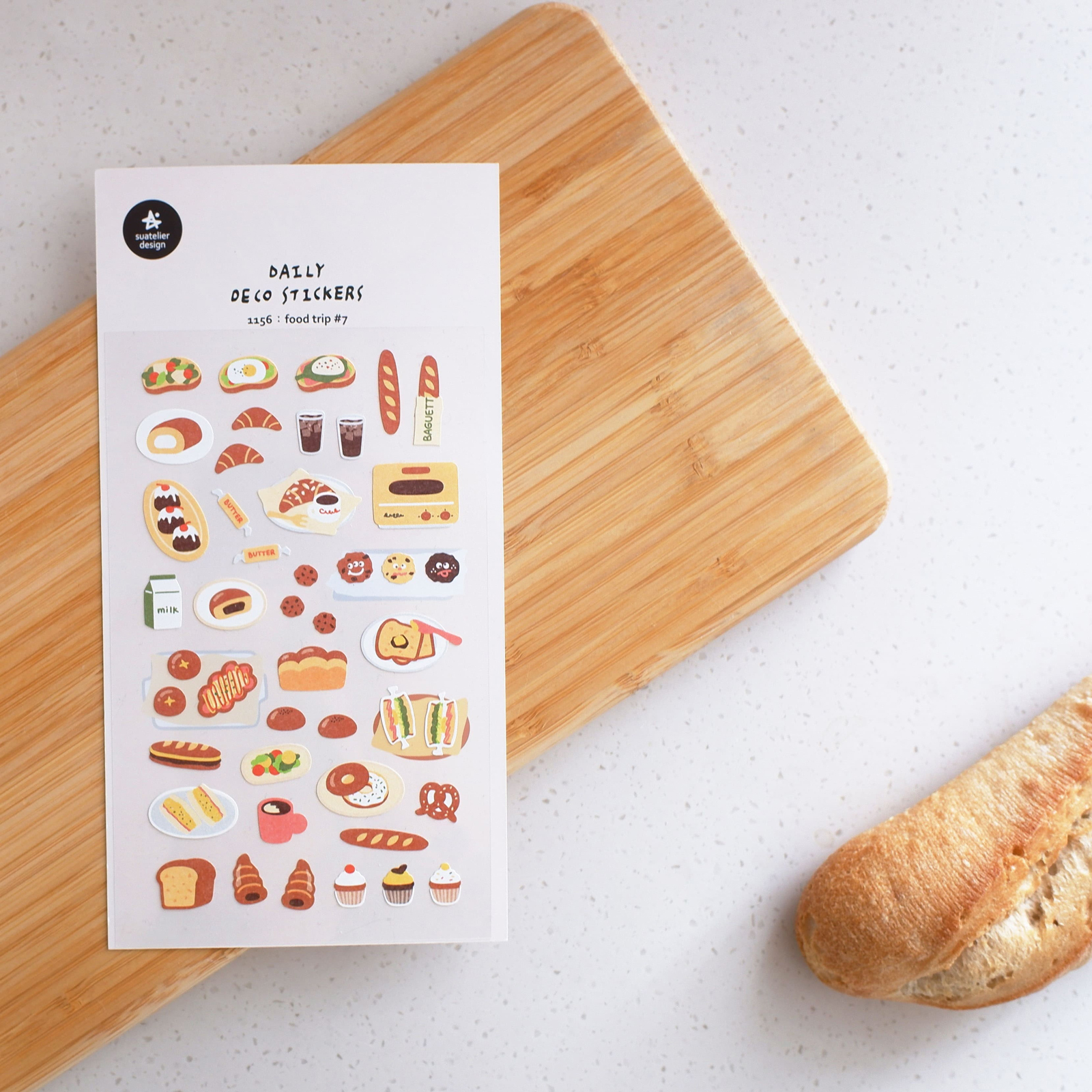 Daily Deco Sticker FOOD TRIP #7 