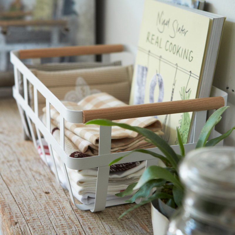 Korb TOSCA weiss 
