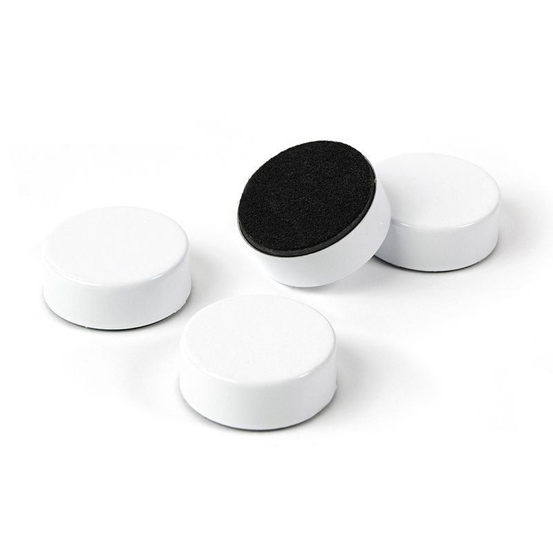 Magnete WHITE 4er Set weiss 