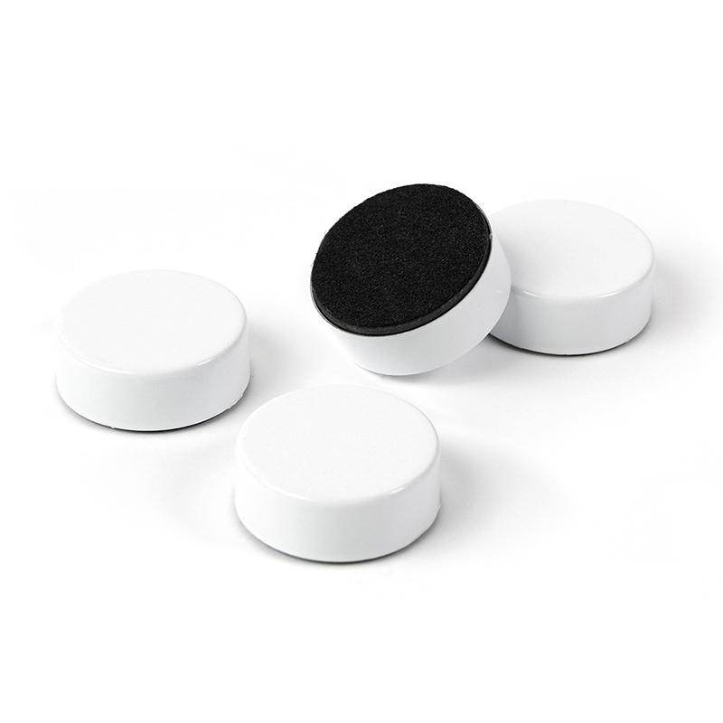 Magnete WHITE 4er Set weiss 