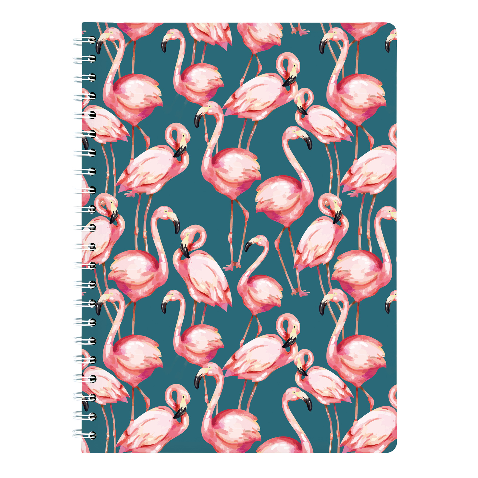Ringbuch A4 PINK FLAMINGO 