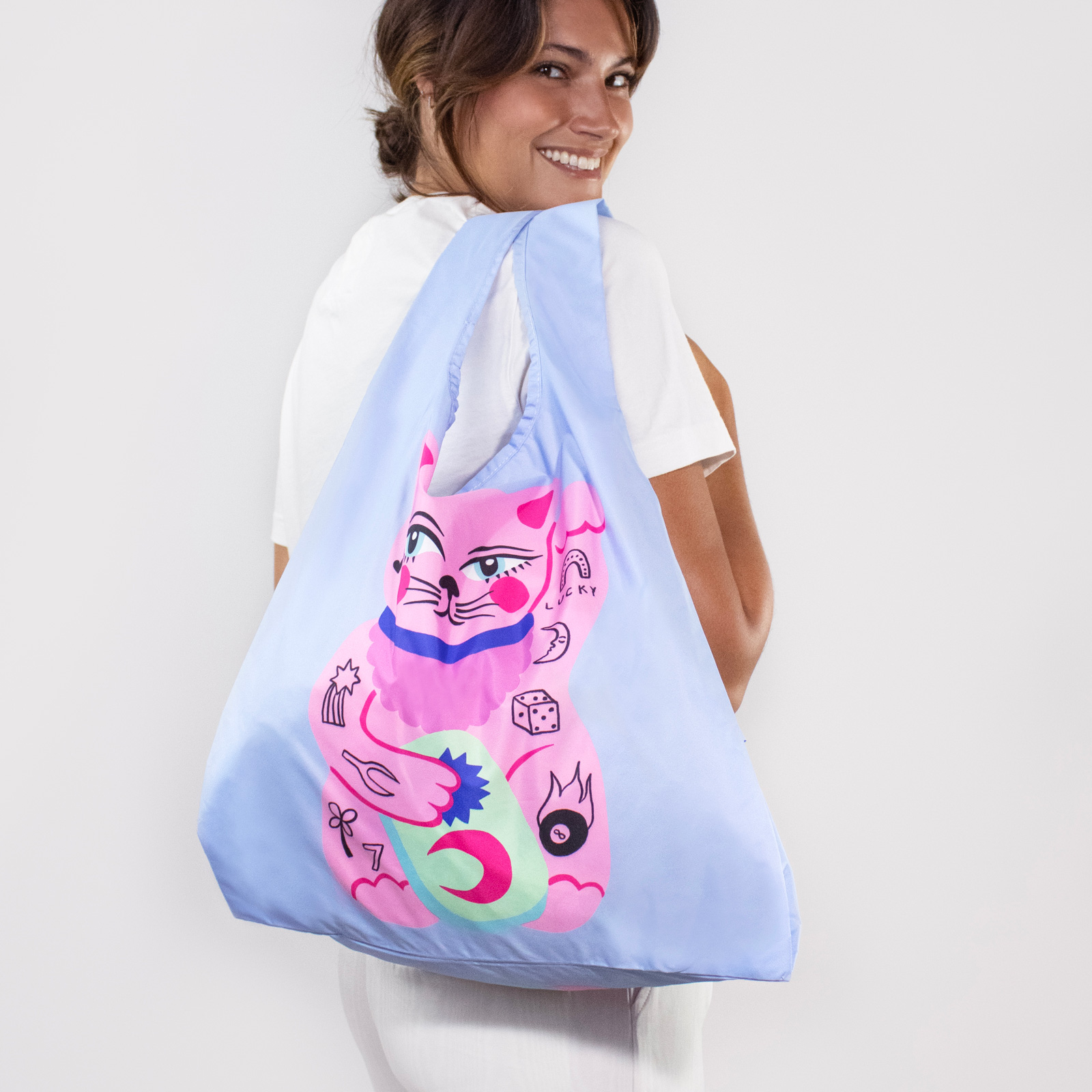 Medium Bag AH Lucky Cat  