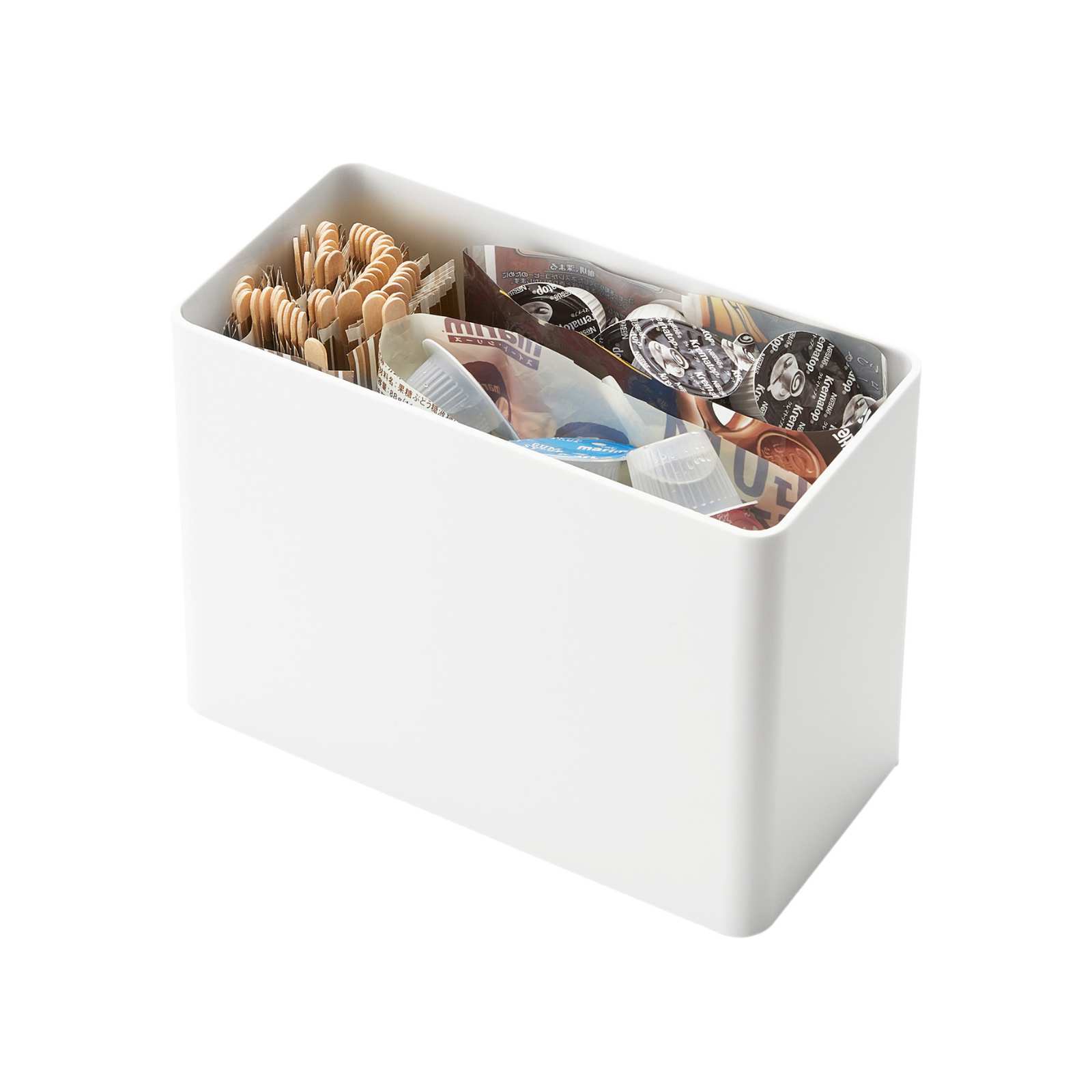 Kaffeefilterbox TOWER weiss 