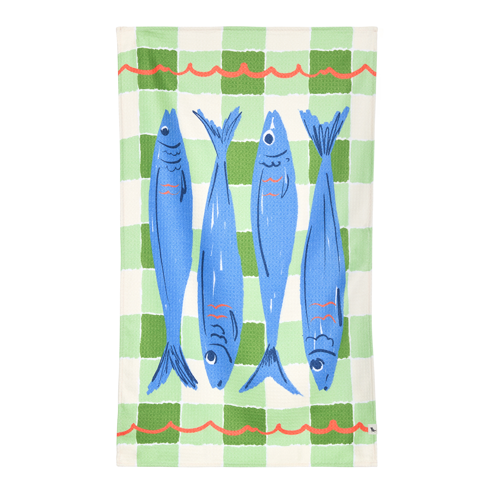 TEA TOWEL Catch of the Day 