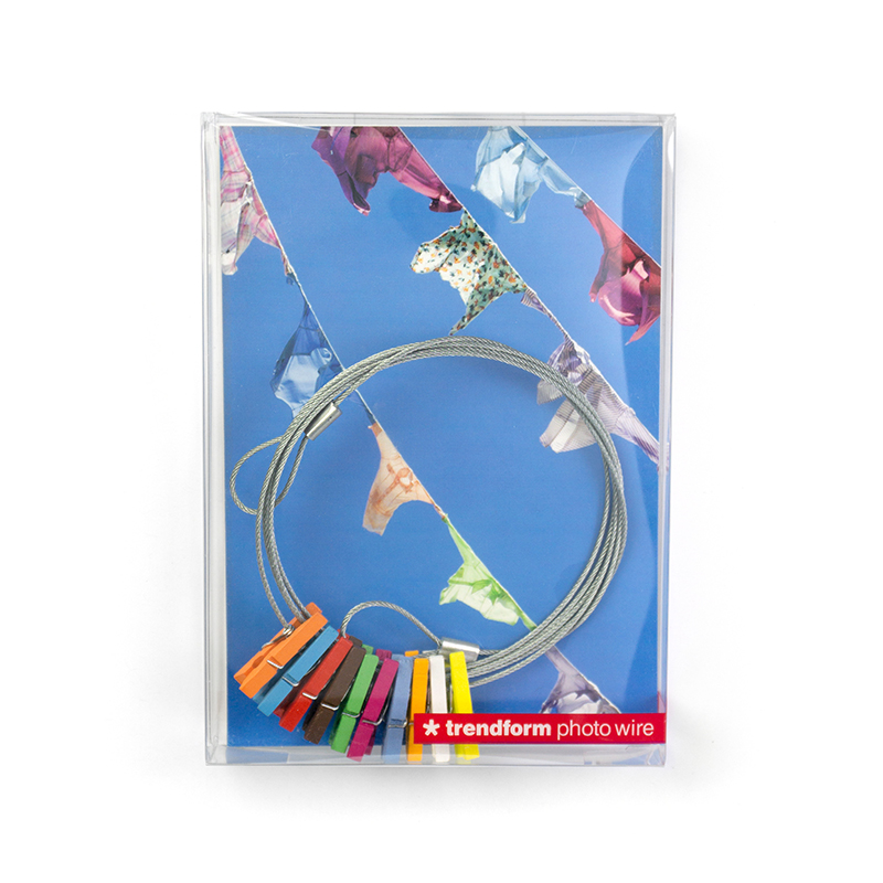 Clipkette KOLOR KLIP 10 Klammern / 150 cm 