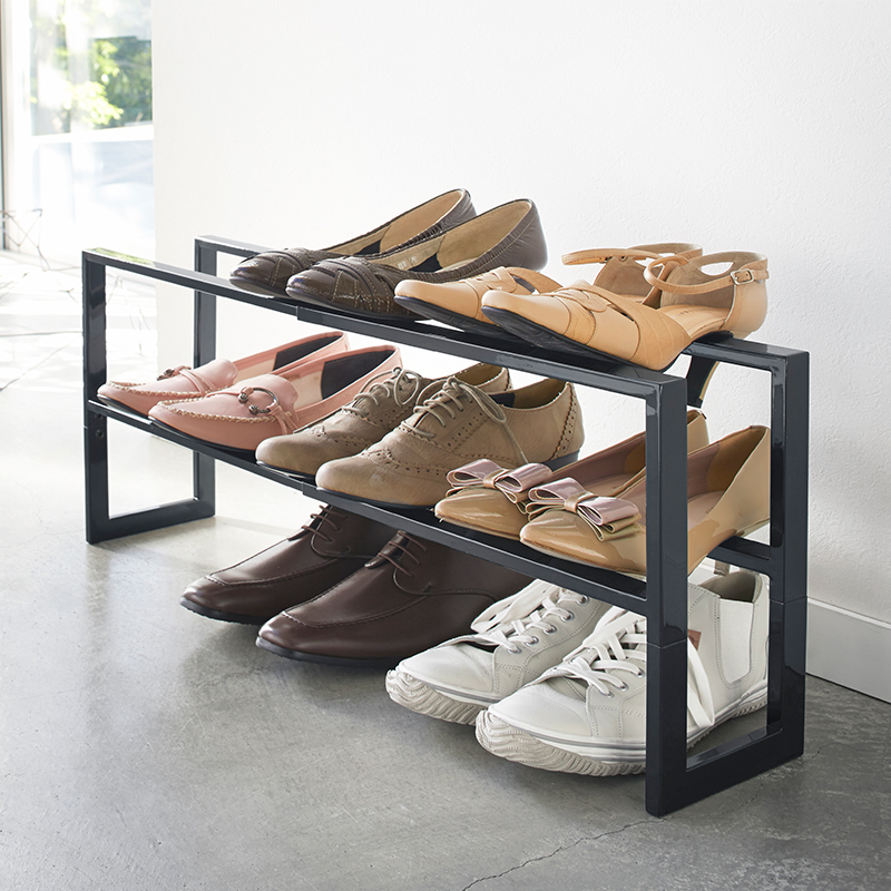 Schuhgestell LINE schwarz 
