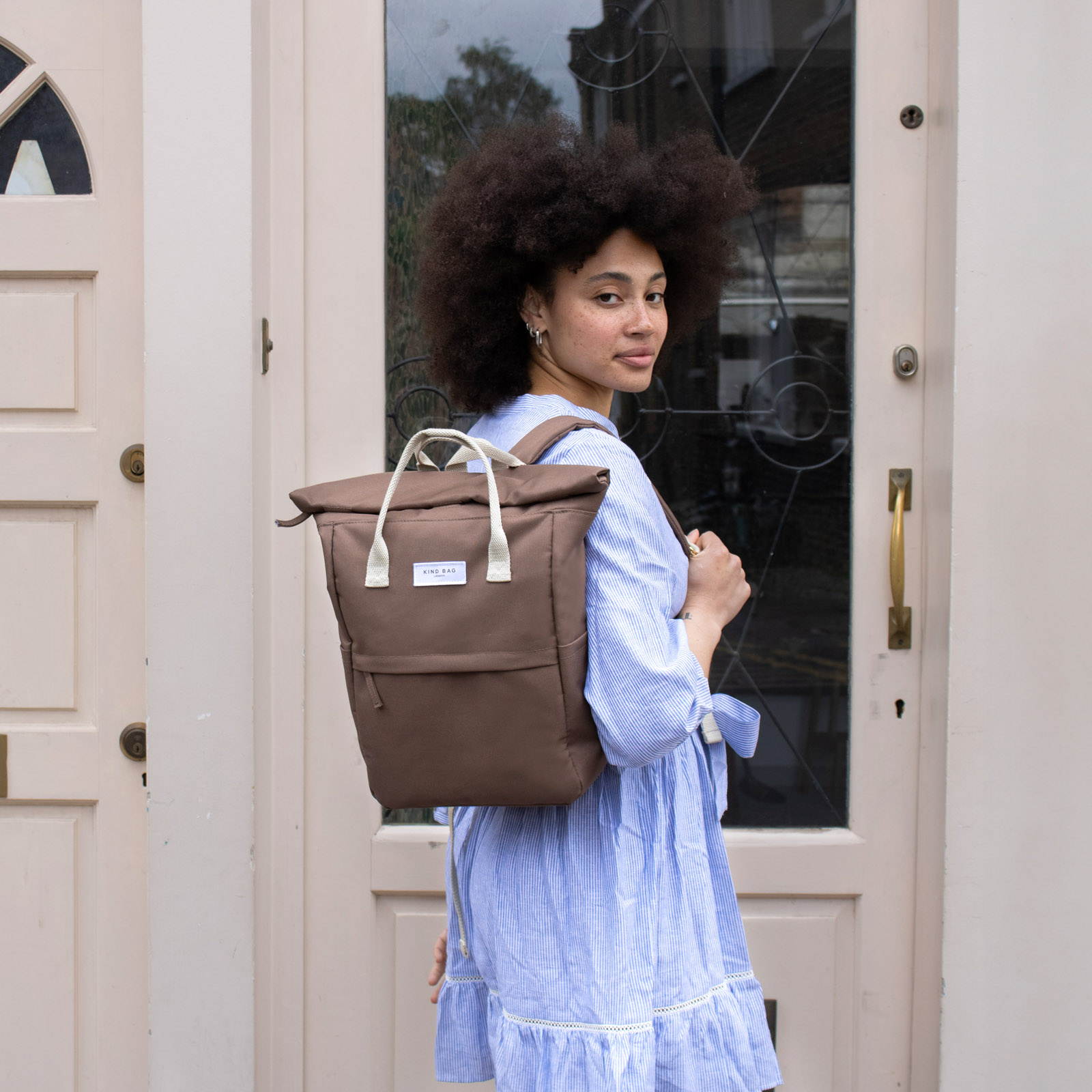 Medium Backpack 14L Cocoa Brown 