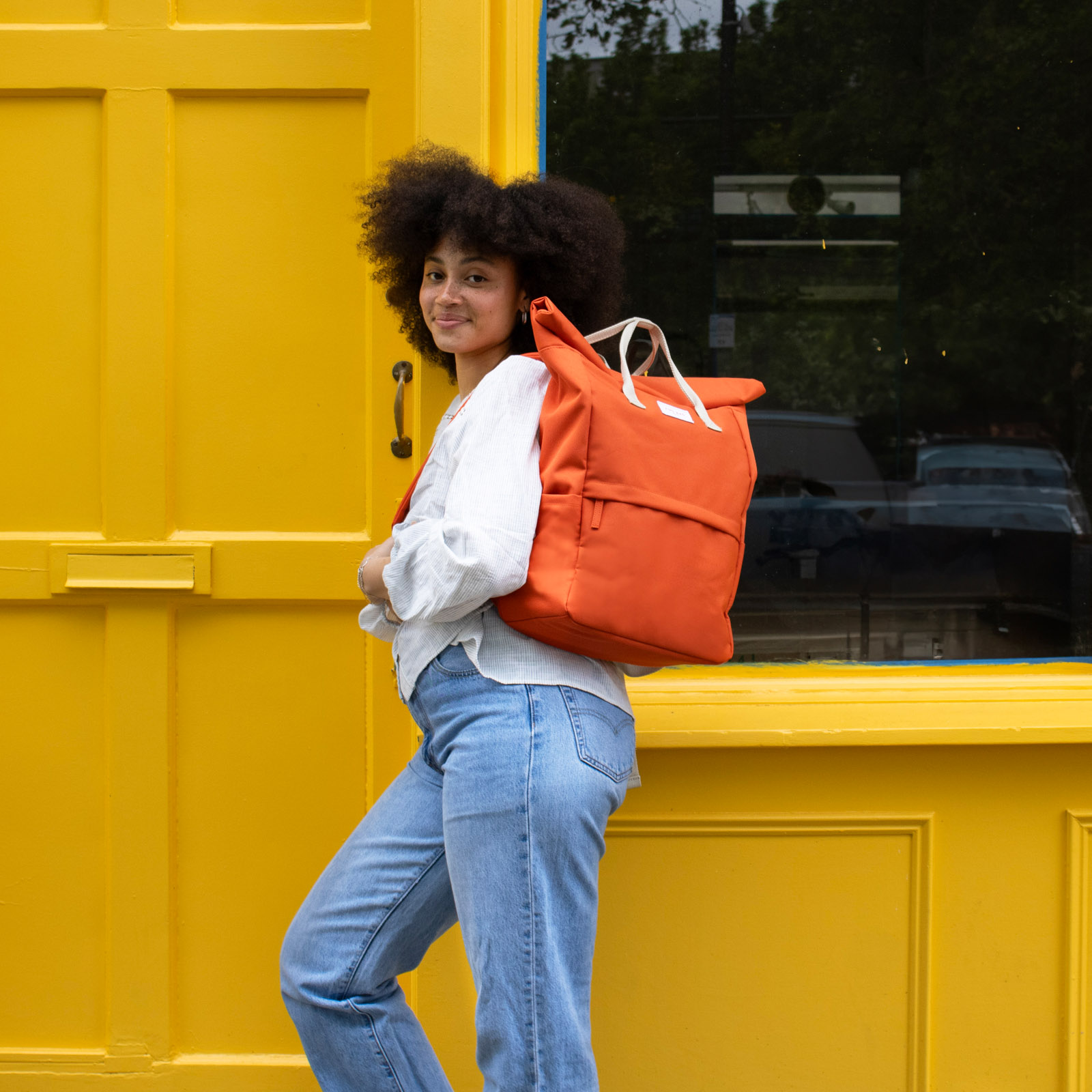 Large Backpack 23L Burnt Orange 