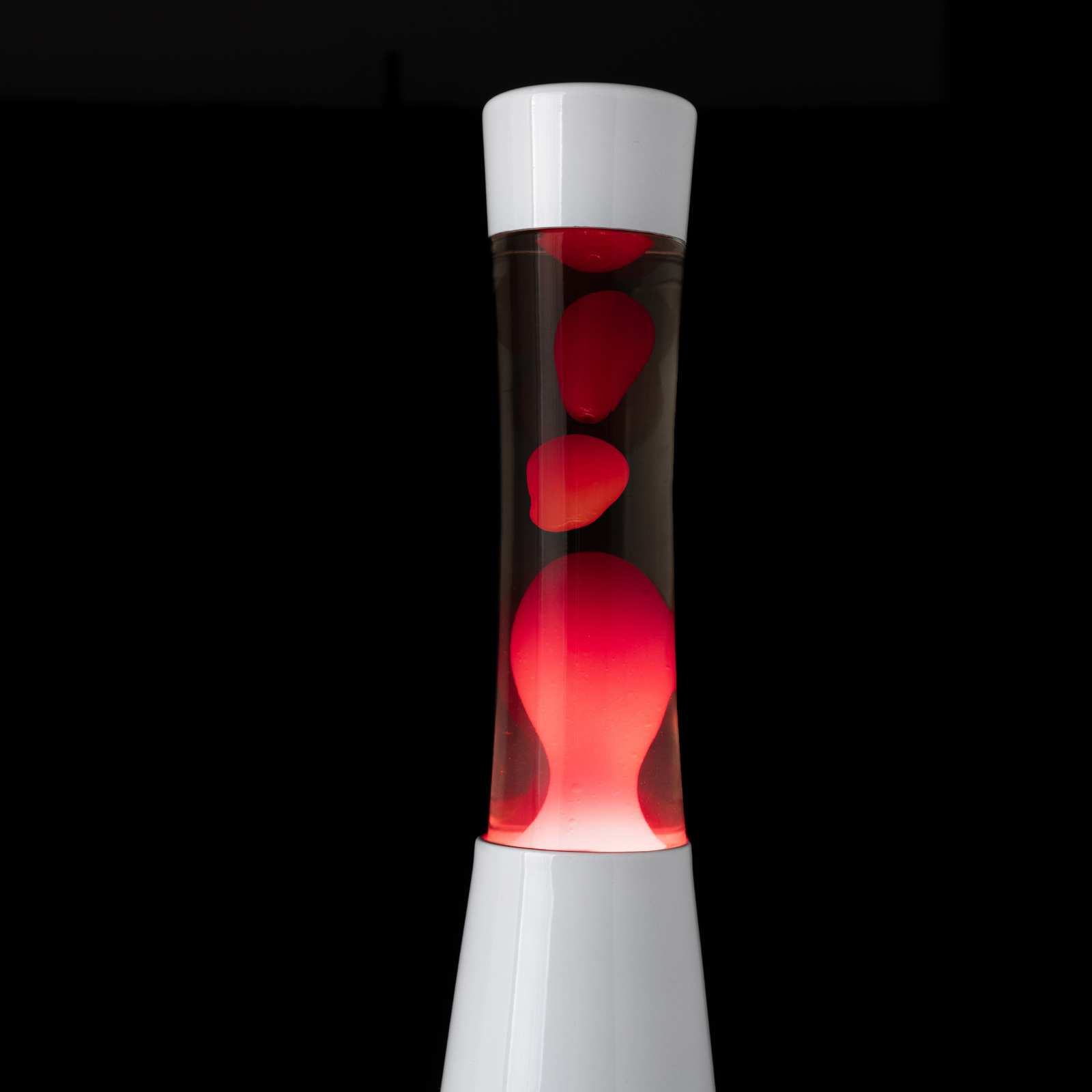 Lava Lamp TOWER red/white 