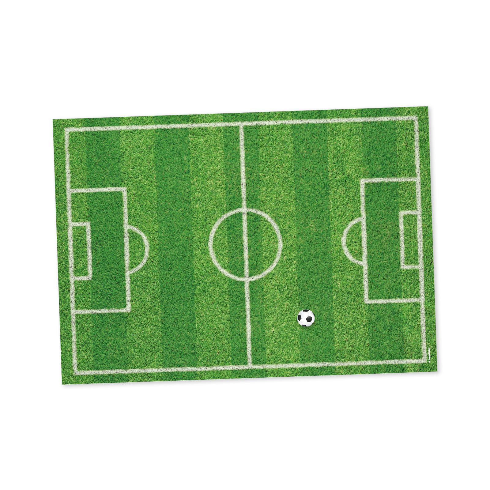 Papiertischset FOOTBALL 4 Sujets à 12 Blatt