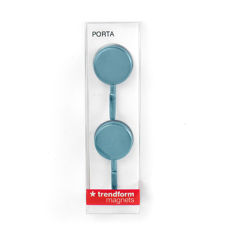Magnethaken PORTA 2er Set blau 