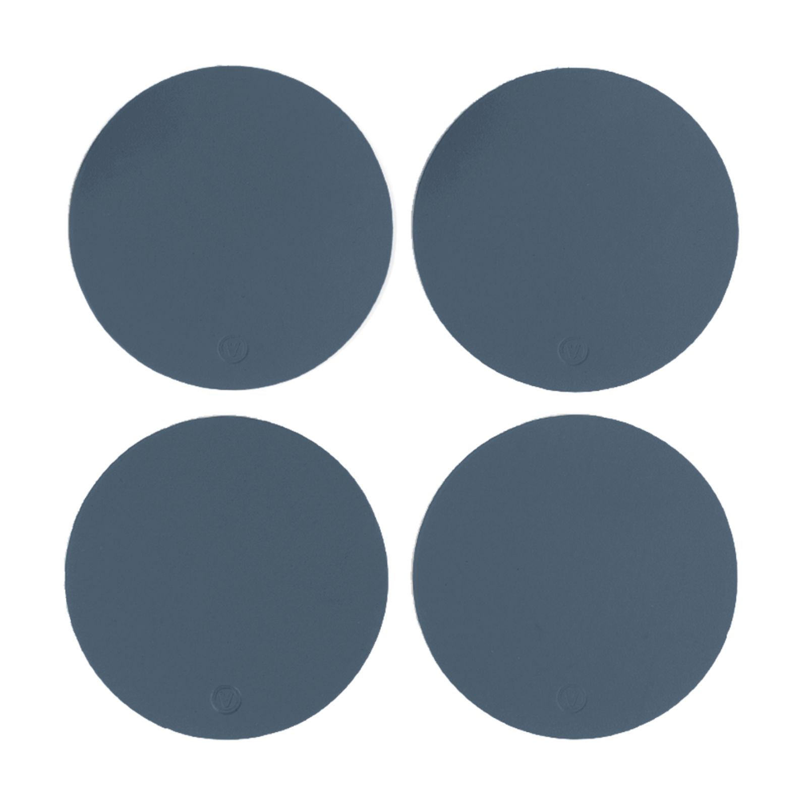 Ruca Round Coasters (x4) Petrol 
