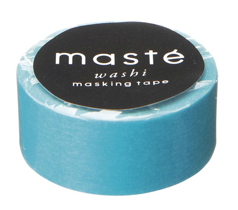 Masking tape MASTÉ BASIC turquoise 