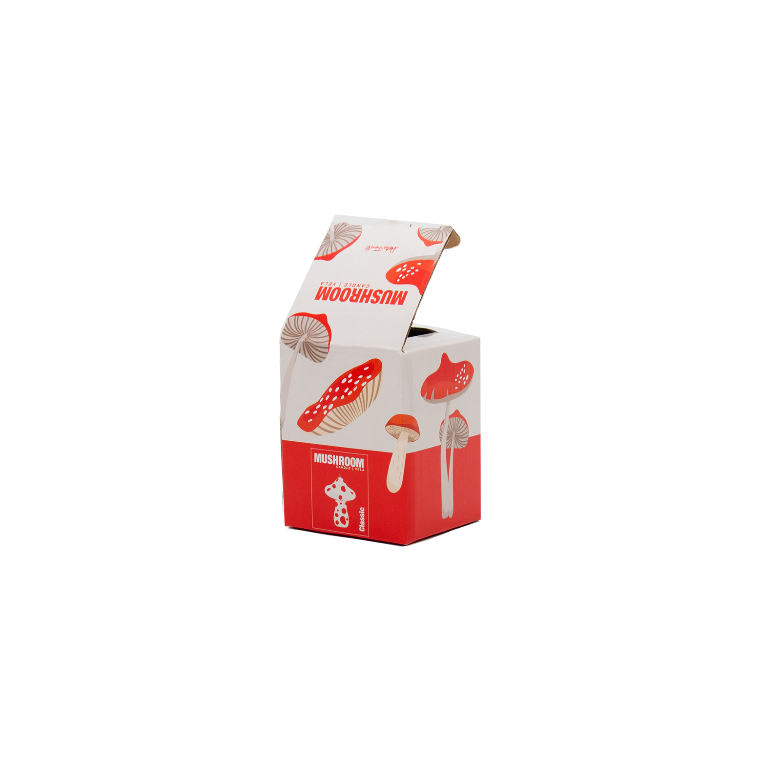 MUSHROOM CANDLE SMALL AMANITA 