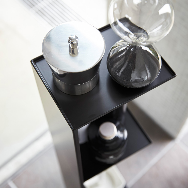 Toilettenpapierständer TOWER SLIM schwarz 