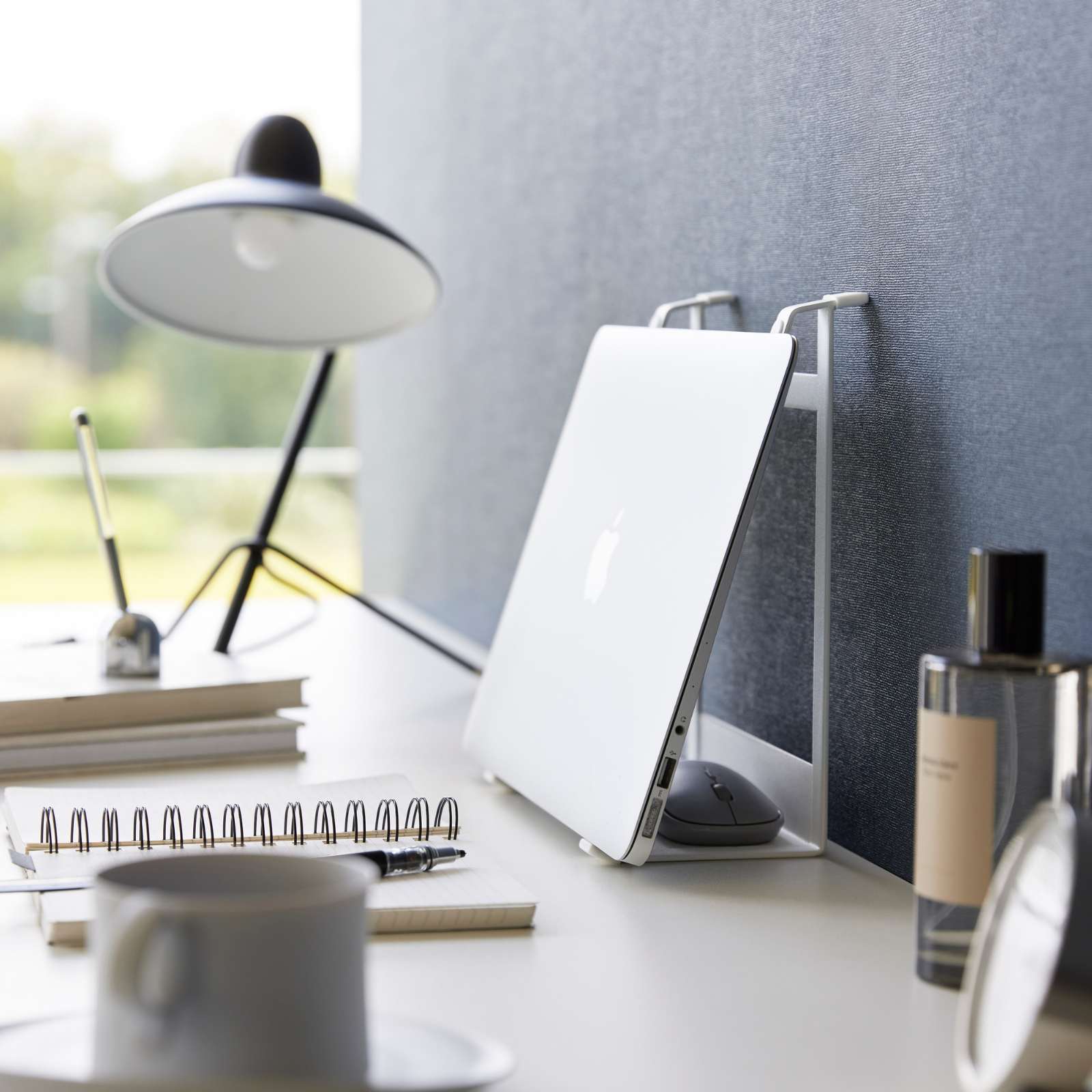 Tablet-/Laptophalter mit Doppelfunktion TOWER weiss 